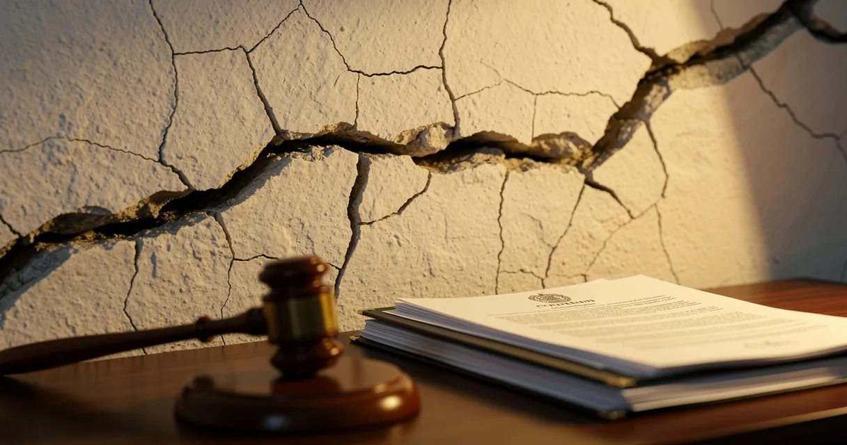Compras una vivienda en junio y descubres grietas estructurales después de firmar: qué derechos tienes realmente
