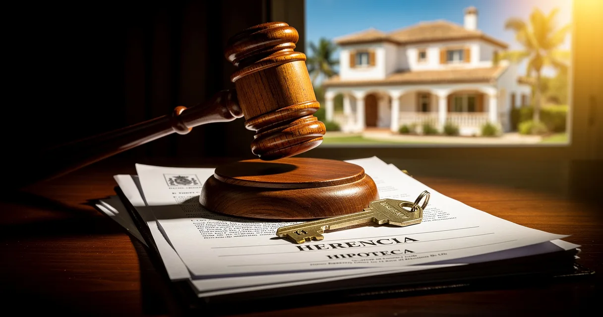 Heredas una vivienda en julio 2026 pero tiene hipoteca activa: cuándo tienes que pagar la deuda, si puedes rechazarla y qué opciones legales tienes